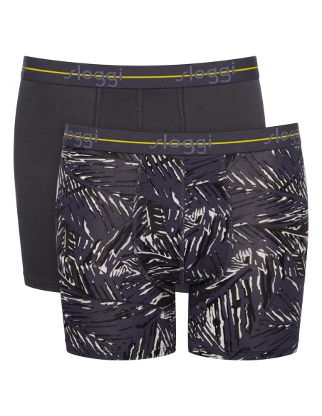 men start short c2p box light grey melange Sloggi