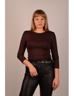 T-shirt manati 3/4 brown Babell