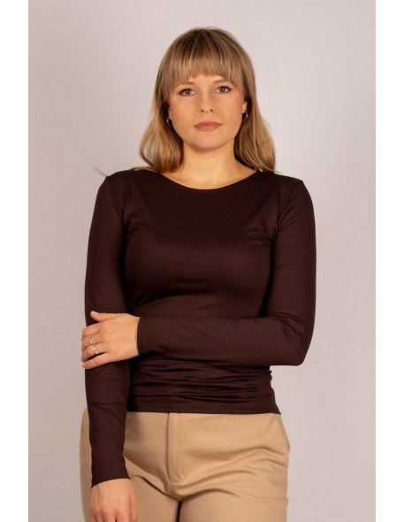 T-shirt manati long sleeve brown Babell