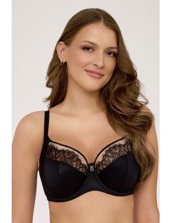 Biustonosz av 2230 black maxi sss Ava