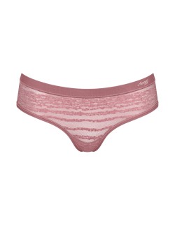 free evolve hipster lace date night pink Sloggi