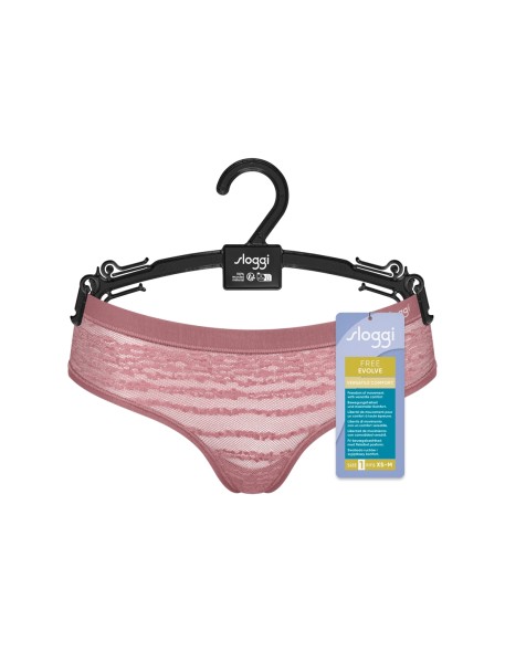 free evolve hipster lace date night pink Sloggi