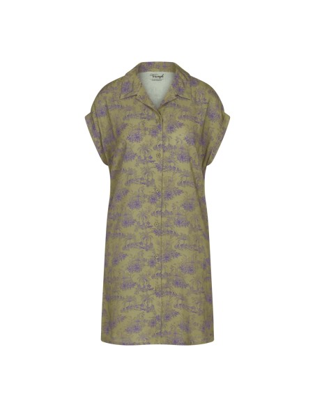 Koszula nocna rozpinana Triumph Boyfriend Fit NDW X green