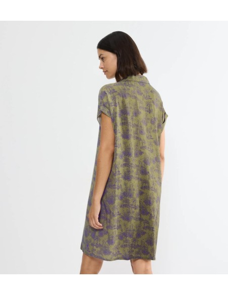 Koszula nocna rozpinana Triumph Boyfriend Fit NDW X green