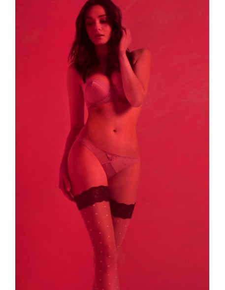 Sparkling - stockings self-supporting 20 den Fiore