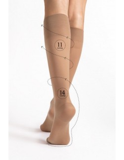 Travel - podkolanówki 30 den Fiore