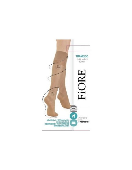 Travel - knee 30 den Fiore