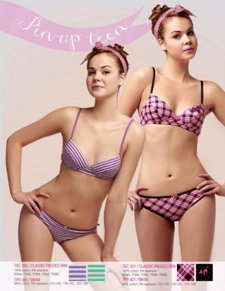 Biustonosz dla nastolatki tbc 385 b4, Key