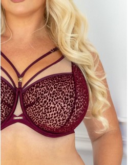 Biustonosz na duży biust Krisline Merlot Soft Bralette z... 2