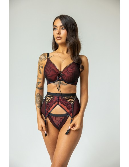 Stanik push-up Krisline Cabaret brassiere s-class plunge, formowane miseczki