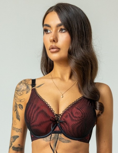 Stanik push-up Krisline Cabaret brassiere s-class plunge, formowane miseczki