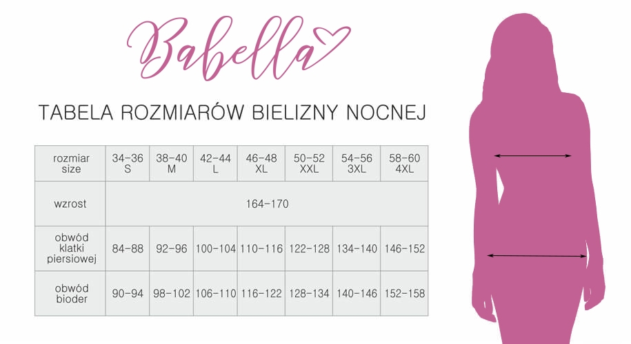 tabela rozmiarów Babella